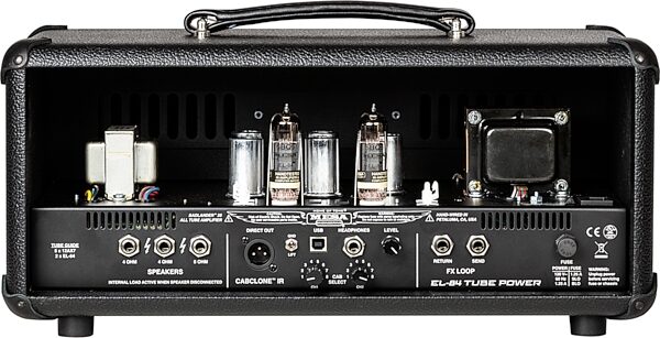 open zoom image for Mesa/Boogie Badlander 25 Guitar Amplifier Head (25 Watts), Black Bronco, Action Position Back