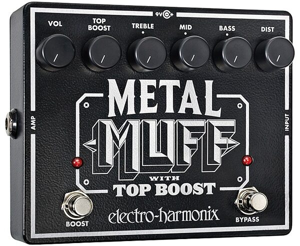 open zoom image for Electro-Harmonix Metal Muff Distortion Pedal, New, Main