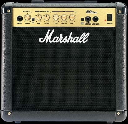 open zoom image for Marshall MG15CD Guitar Combo Amplifier (15 Watts, 1x8 in.), Main
