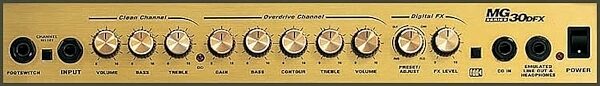 open zoom image for Marshall MG30DFX Guitar Combo Amplifier (30 Watts, 1x10 in.), Front Panel