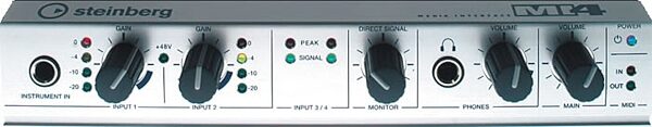 open zoom image for Steinberg System4 Bundle Cubase SL with MI4 (Macintosh and Windows), Front