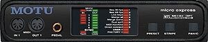 open zoom image for Mark of the Unicorn (MOTU) MicroExpress Interface USB (Macintosh and Windows), Main