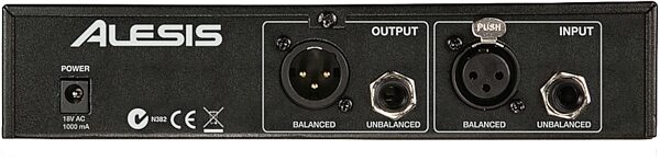 open zoom image for Alesis MicTube Solo Mono Tube Microphone Preamplifier, Rear