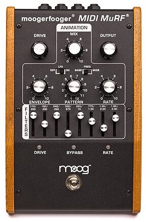 open zoom image for Moog MF-105M MIDI MuRF Filter Pedal, Top