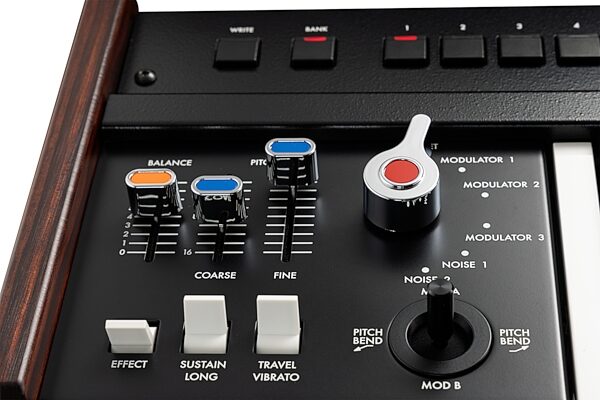 open zoom image for Korg miniKORG 700Sm Keyboard Synthesizer, New, Action Position Back
