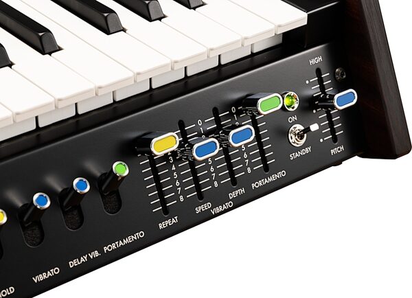 open zoom image for Korg miniKORG 700Sm Keyboard Synthesizer, New, Action Position Back