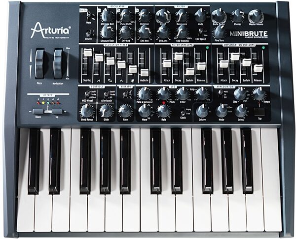 open zoom image for Arturia MiniBrute Analog Keyboard Synthesizer, 25-Key, Main