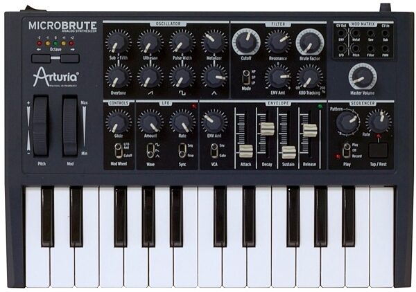 open zoom image for Arturia MicroBrute Analog Synthesizer Keyboard, Main