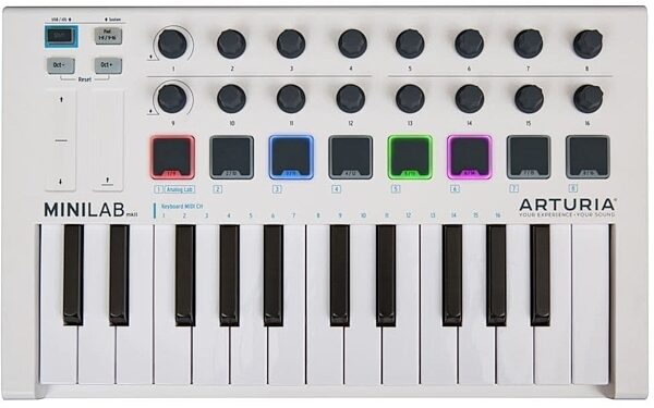 open zoom image for Arturia MiniLab Mk II USB MIDI Keyboard Controller, 25-Key, Main