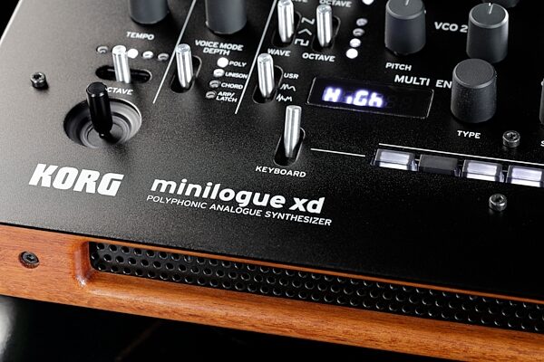 open zoom image for Korg Minilogue XD Module Desktop Analog Synthesizer, New, Action Position Back