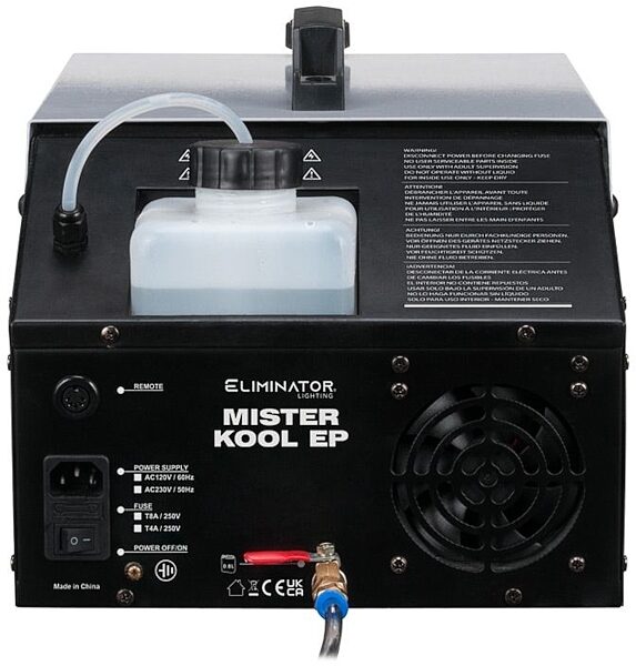 open zoom image for Eliminator Lighting Mister Kool EP Fog Machine, New, Action Position Back