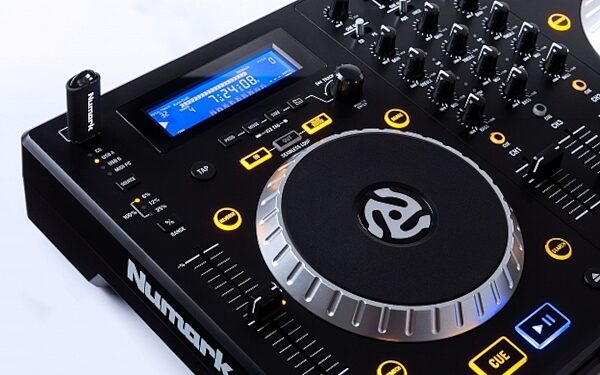 open zoom image for Numark Mixdeck Express Multi-Format USB DJ CD Controller System, ve