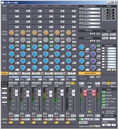 open zoom image for Aardvark Aark24 Professional Studio System with Cubase LE (Windows), Mixer Veiw