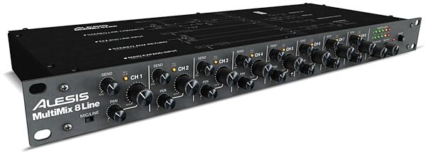 open zoom image for Alesis MultiMix 8 Line 8-Channel Mixer, Main