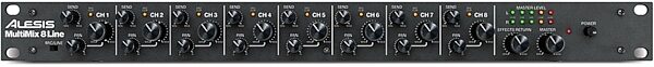 open zoom image for Alesis MultiMix 8 Line 8-Channel Mixer, Front