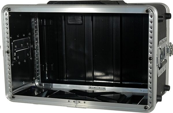 open zoom image for Grundorf ABS Wireless System Rack Case, 6-Space, ABS-WR0608B, Open Box (Very Good), ABS-WR0608