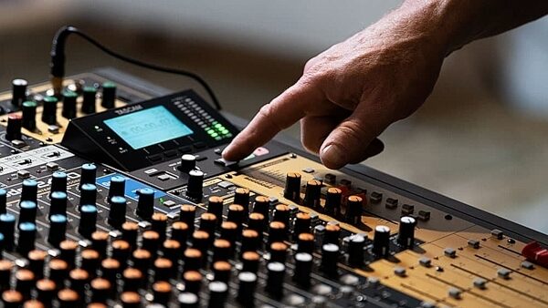 open zoom image for TASCAM Model 2400 24-Track Flagship Analog Mixer, USB Audio Interface, and Multitrack Recorder, New, In Use