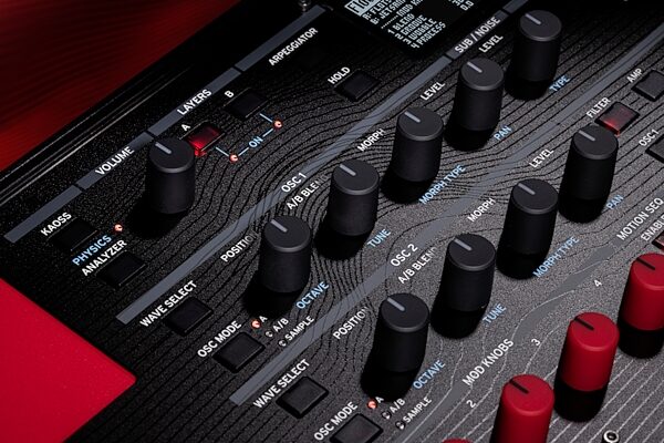 open zoom image for Korg Modwave mkII Wavetable Synthesizer, New, Action Position Back