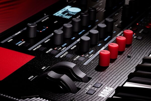 open zoom image for Korg Modwave mkII Wavetable Synthesizer, New, Action Position Back