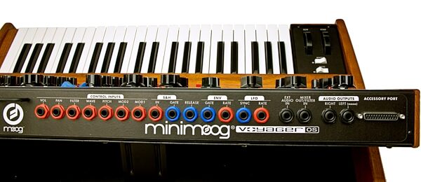 open zoom image for Moog Music Minimoog Voyager Old School Analog Synth, Back Panel