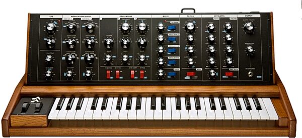 open zoom image for Moog Music Minimoog Voyager Old School Analog Synth, Front