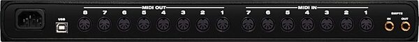 open zoom image for Mark of the Unicorn (MOTU) MIDIExpress XT Interface USB (Macintosh and Windows), Rear
