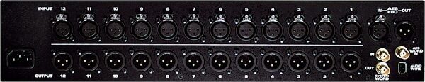open zoom image for Mark of the Unicorn (MOTU) HD192 High Definition 192 KHz Audio Interface, Rear Panel