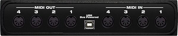 open zoom image for MOTU Micro Lite 5x5 USB MIDI Interface, Rear