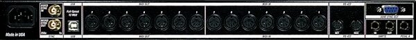 open zoom image for Mark of the Unicorn (MOTU) MIDI Timepiece AV Interface USB (Macintosh and Windows), Rear