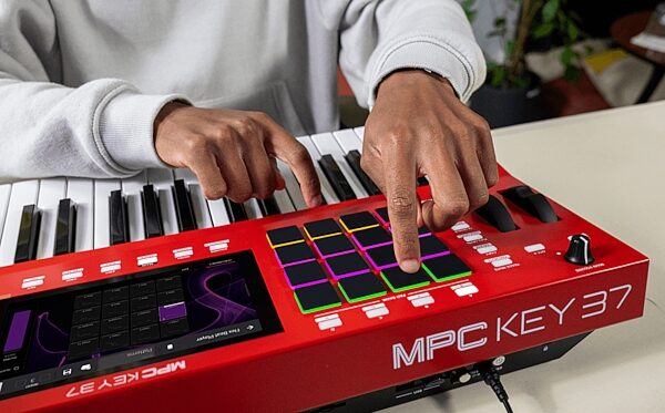 open zoom image for Akai MPC Key 37 Synthesizer Production Keyboard, Open Box (Very Good), In Use