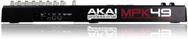 open zoom image for Akai MPK49 49-Key MIDI Controller Keyboard, Back
