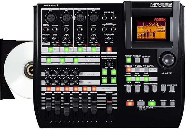 open zoom image for Fostex MR8HD 8-Track Hard Disk Recorder, CD Version