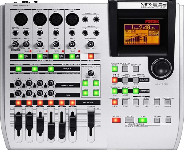 open zoom image for Fostex MR8HD 8-Track Hard Disk Recorder, Main