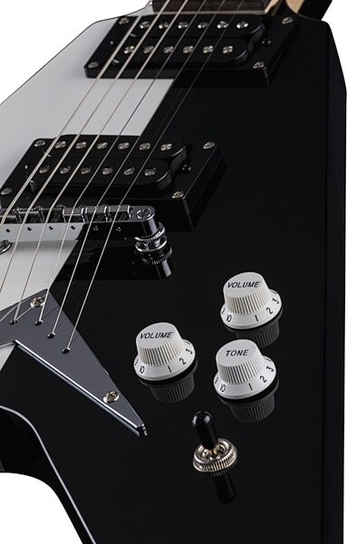 open zoom image for Dean Michael Schenker V Standard Electric Guitar, Action Position Back