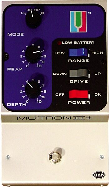 open zoom image for HAZ Laboratories Mu-Tron III+ Envelope Filter Pedal, Main