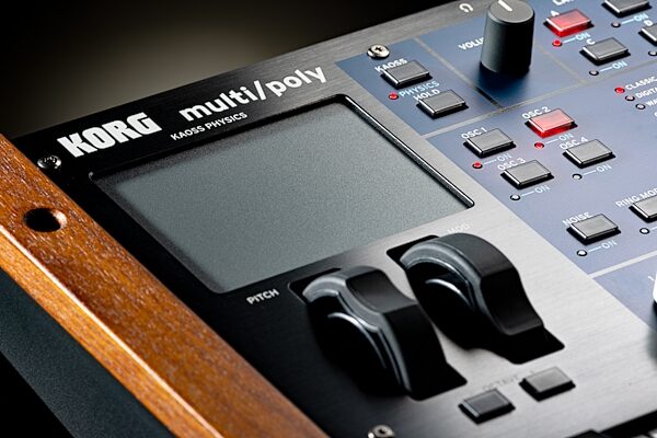 open zoom image for Korg Multi/Poly Virtual Analog Synthesizer, New, Action Position Back
