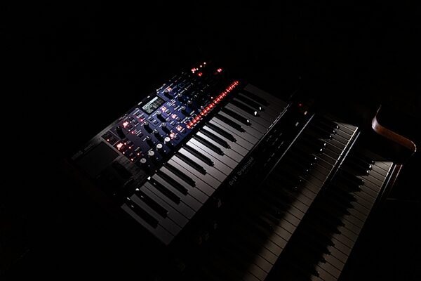 open zoom image for Korg Multi/Poly Virtual Analog Synthesizer, New, Action Position Back
