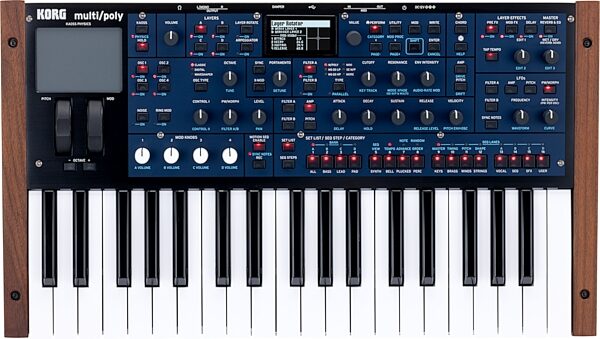 open zoom image for Korg Multi/Poly Virtual Analog Synthesizer, New, Action Position Back