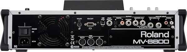 open zoom image for Roland MV8000 Production Studio, Rear
