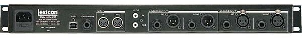 open zoom image for Lexicon MX300 Dual Processor Stereo Reverb, Rear