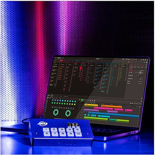 open zoom image for ADJ myDMX 5 Lighting Controller, New, Action Position Back