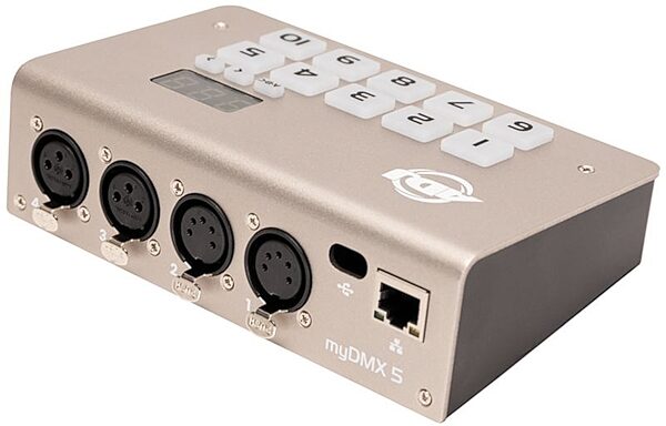open zoom image for ADJ myDMX 5 Lighting Controller, New, Action Position Back