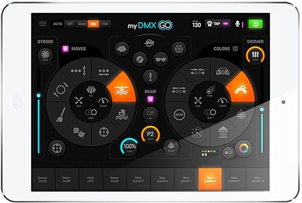 open zoom image for ADJ myDMX GO Lighting Control System, New, Software