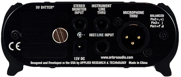 open zoom image for ART MYMonitorII Personal Headphone In-Ear Monitor Mixer, Open Box (Like New), Rear