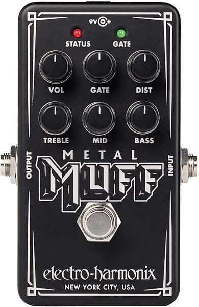 open zoom image for Electro-Harmonix Nano Metal Muff Distortion Pedal, New, Action Position Back