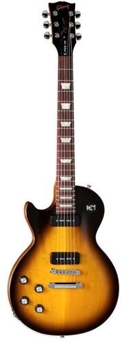 open zoom image for Gibson '50s Les Paul Tribute Electric Guitar, Left-Handed (with Gig Bag), Vintage Sunburst