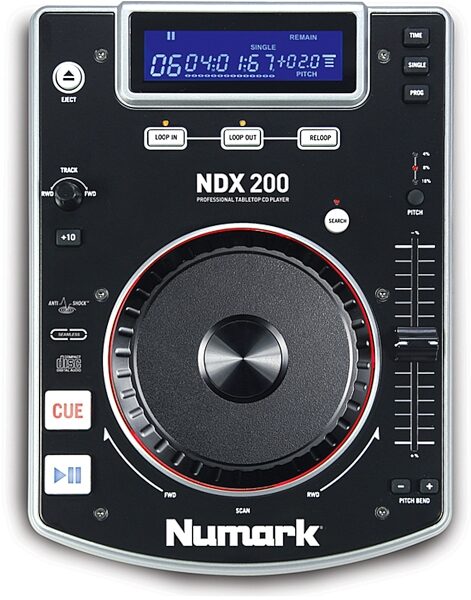 open zoom image for Numark NDX200 Tabletop CD Player, Main
