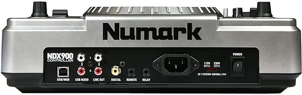 open zoom image for Numark NDX900 Multi-Format USB DJ CD Controller, Back