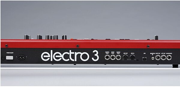 open zoom image for Clavia Nord Electro 3 61-Key Synthesizer, Rear