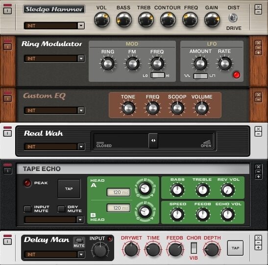 open zoom image for Native Instruments Guitar Rig Software Edition (Macintosh and Windows), Guitar Rig 3 Effects